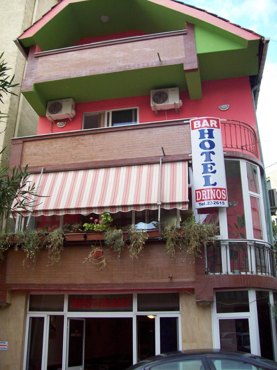 Hotel Drinos Tirana Exteriér fotografie
